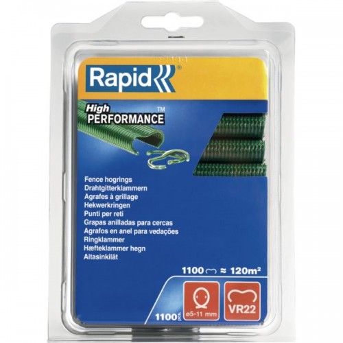 AGRAFE GRILLAGE VR22 GALVA BLISTER 1100