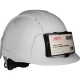 CASQUE EVOLITE VENTILE BLANC AVEC PORTE CARTE