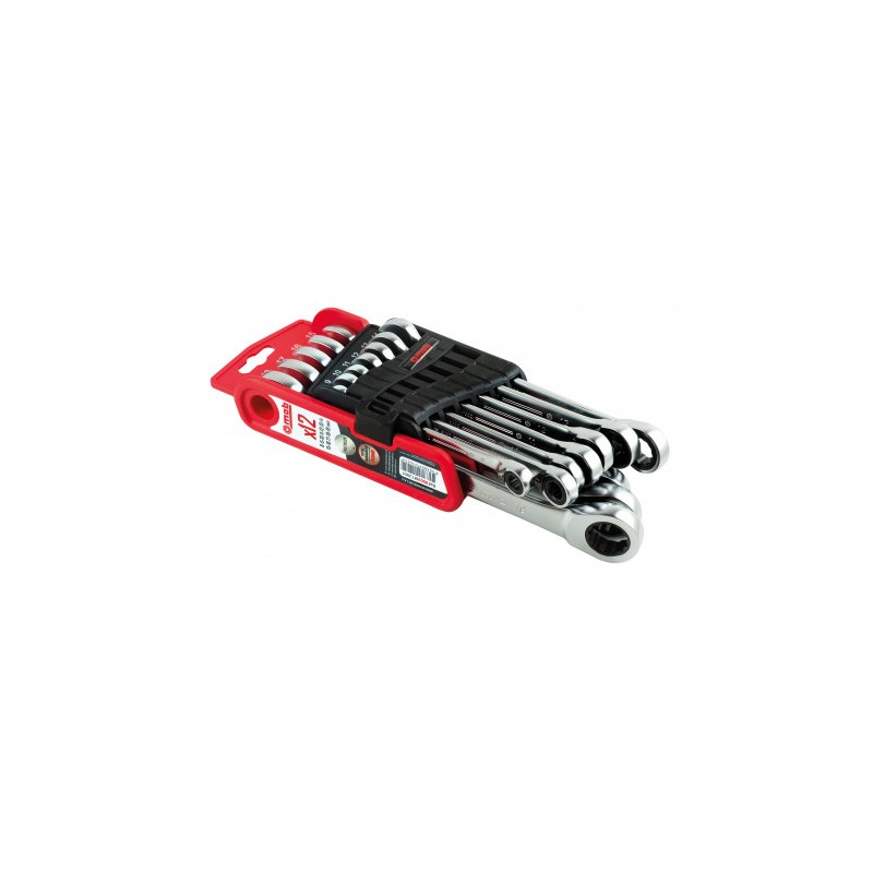 JEU 10 CLES MIXTES A CLIQUET BOITE CARTON MOB