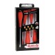 JEU 6 TOURNEVIS REDGRIP 4 FENTE+2 PH MOB