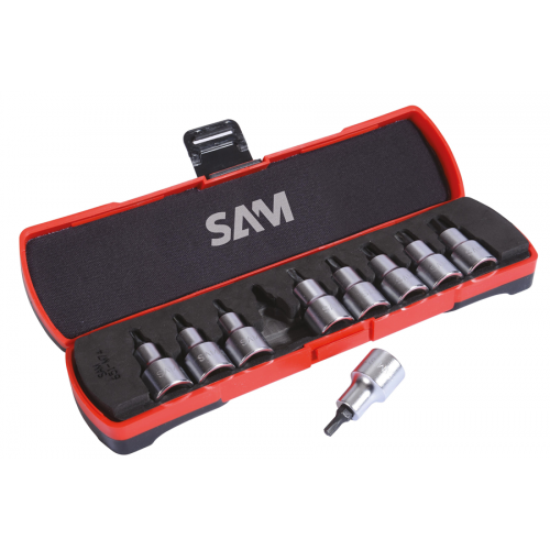 COFFRET 9 DOUILLES TOURNEVIS EMPRUNTE TORX