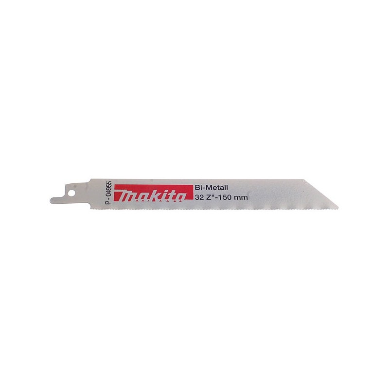 LAME BI-METAL FLEXIBLE TOLES FINES ACIER ET INOX 1,2MM UTILE 130MM QTE 5 MAKITA