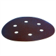 DISQUE ABRASIF (AUTO-AGRIP) 6 TROUS Ø150 BOIS- METAL GR100