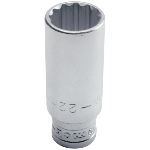 DOUILLE LONGUE 1/2' 12 PANS 16MM