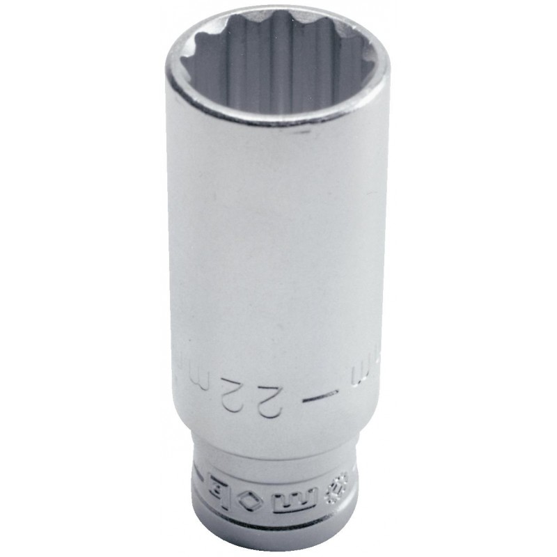 DOUILLE LONGUE 1/2' 12 PANS 30MM