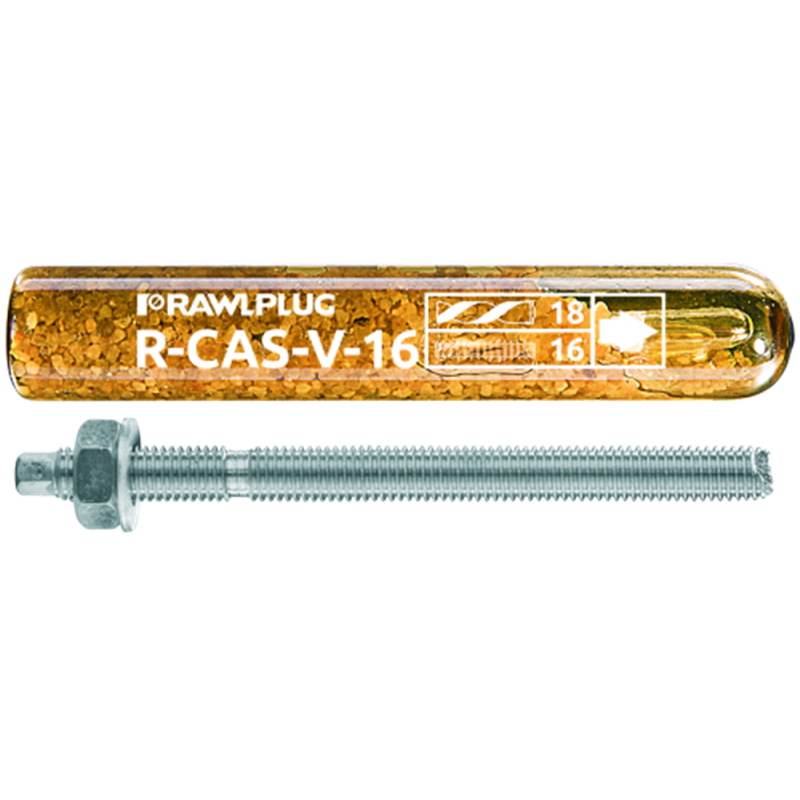 CAPSULES CHIMIQUES R-CAS-V Ø8 (B10)