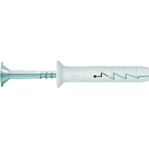 CHEVILLES CLOU VIS NYLON 6X60 TF ACC ZN