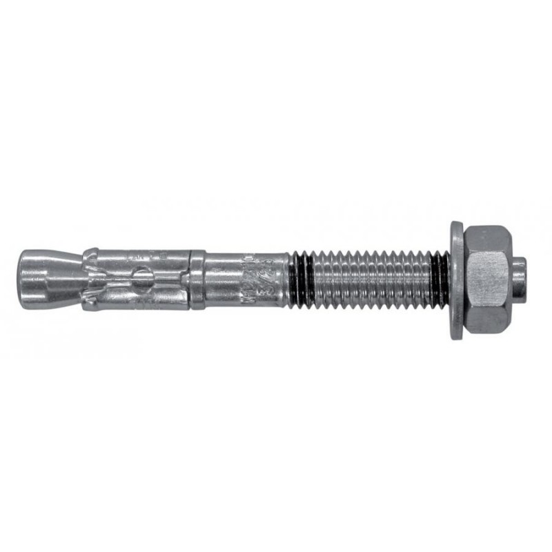 CHEVILLE METALLIQUE À FRAPPER AVEC COLLERETTE  Ø 12 ZN RAWL