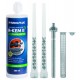 CARTOUCHE R-KEM II BETON 380ML TON GRIS SANS TIGE
