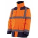 PARKA FLUO PARINO 4 EN 1 ORANGE/BLEU SINGER XXL