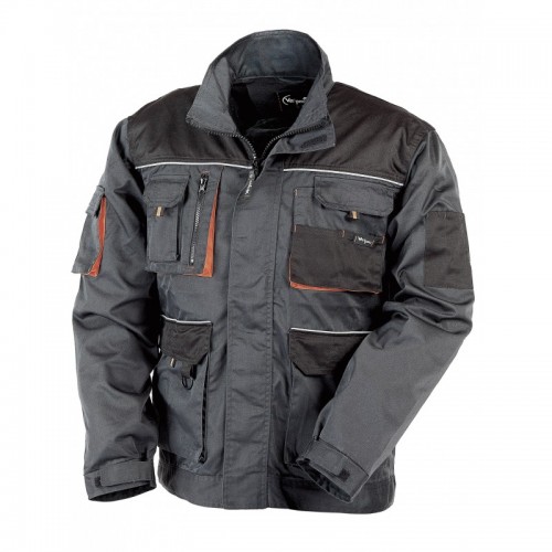 VESTE DE TRAVAIL. POLYESTER/COTON (65/35). 245 G/M2 SINGER XL