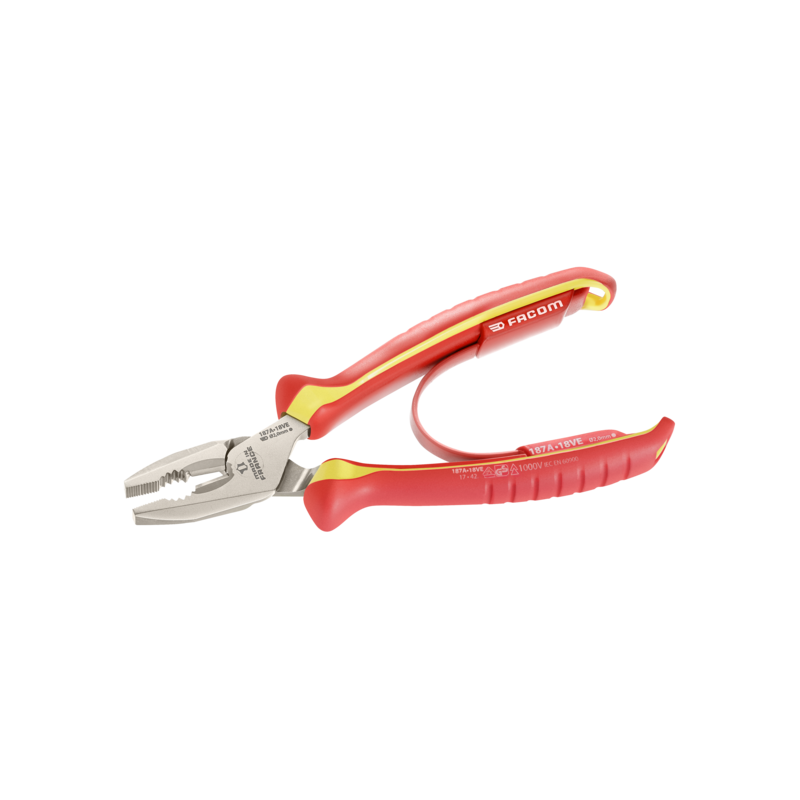PINCE UNIVERSELLE ISOLEE 1000V 185 MM  FACOM 187A.18VE