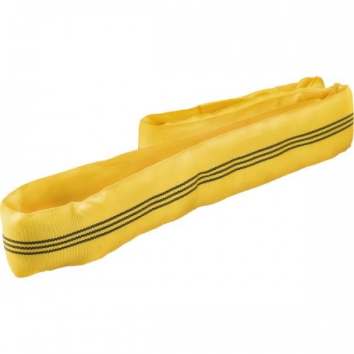 ELINGUE RONDE SS FIN 100%POLYESTER EN1492 JAUNE 3 TLONGUEUR UTILE 1,50M - ZC3000