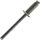 RIVET ALU/ACIER TETE PLATE DIAM. 4.8 X 12 MM - SBOX DE 250