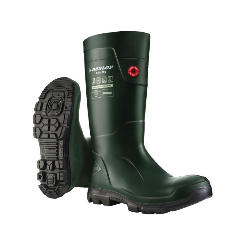 BOTTES DE SECURITE TERRAPRO S5 VERT P.41