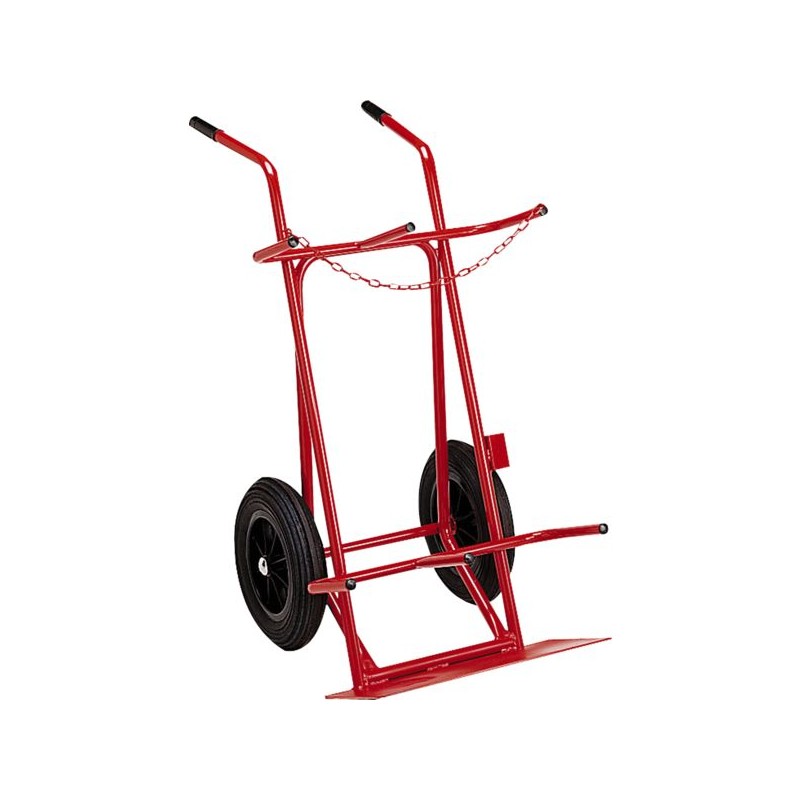 DIABLE ROULANT 2 BOUTEILLES DIM.1130X 680 X 1100 MM CHARGE 300 KGS