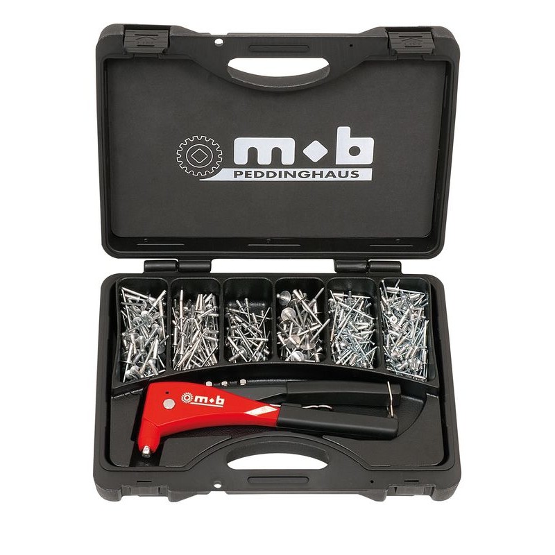 COFFRET PINCE A RIVETER + 500 RIVETS