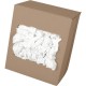 CARTON DE CHIFFON TISSE BLANC N2 POLYCOTON ET COTON MEDIUM