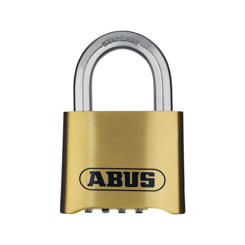 CADENAS COMBINAISON 180IB-50MMANSE INOX BLISTER