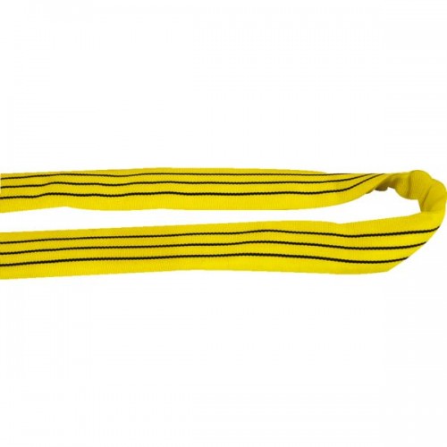 ELINGUE RONDE SS FIN 100%POLYESTER EN1492 GRIS 4 TLONGUEUR UTILE 5 M - ZC4000-5