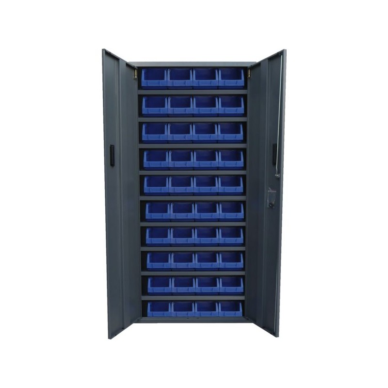 ARMOIRES A BACS 2 PORTES 84 BACS 1L