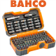 COFFRET EMBOUTS 1/4 BAHCO 100 PIECES