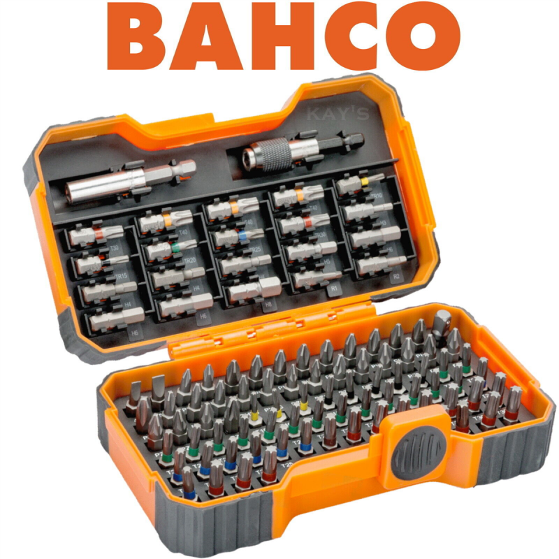 COFFRET EMBOUTS 1/4 BAHCO 100 PIECES
