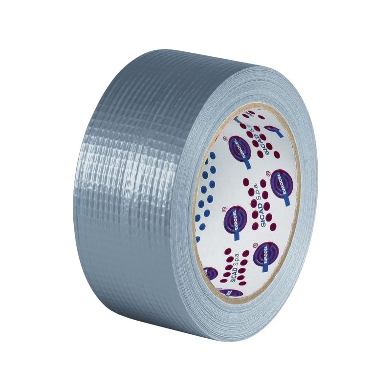 RUBAN ADHESIF TOILE GRIS 50MMX50M