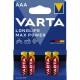 PILE ALCALINE LONGLIFE MAX POWER 9VX1