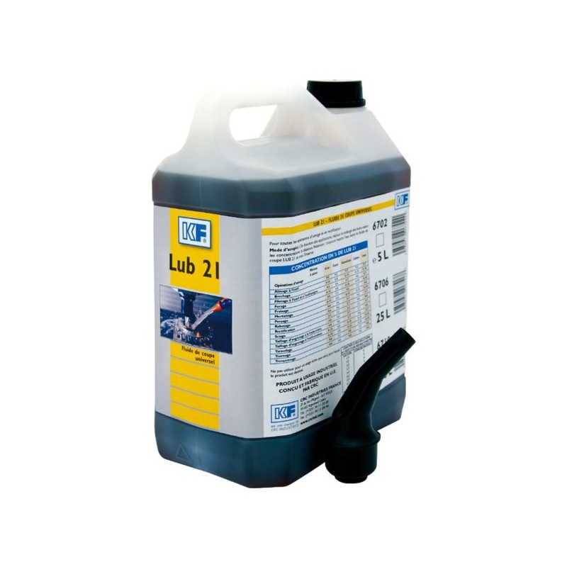 HUILE DE COUPE UNIVERSELLE LUB21 BIDON DE 5 L