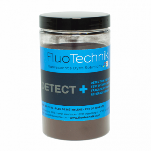 COLORANT DE TRACAGE ET DETECTION DE FUITE POUDRE BLEU FLUORESCEINE 180 gr