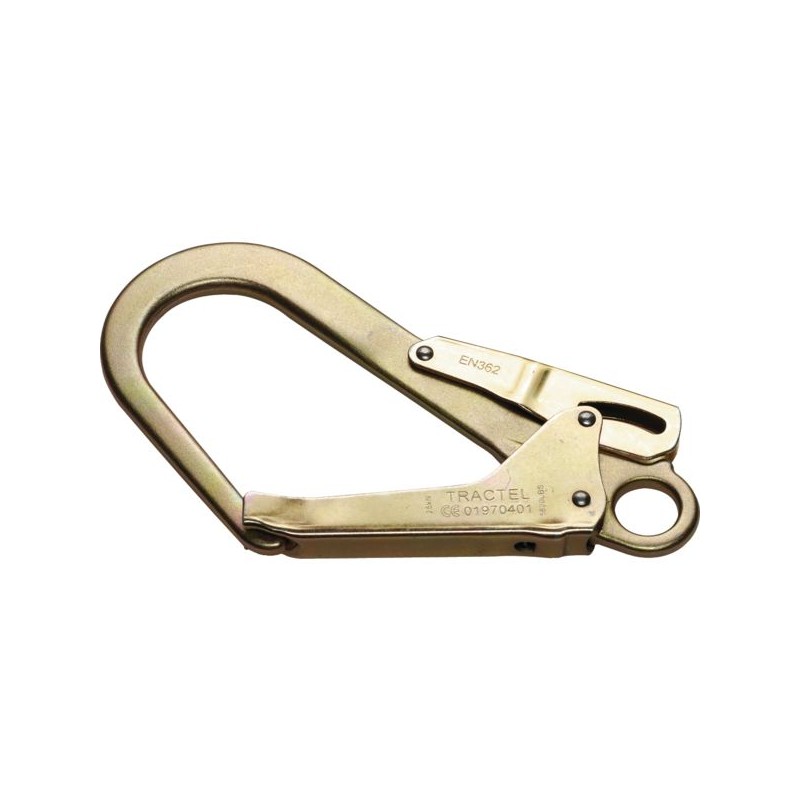 CONNECTEUR M 53 ACIER VERROU DOUBLE ACTION OUVERTURE 55 MM 14612-55