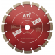 DISQUES DIAMANTS 230 X 2.6 X 10 BETON VIEUX HQ ROUGE