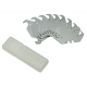 LAMES DE CUTTER CROCHET COURT PAQUET 10 LAMES