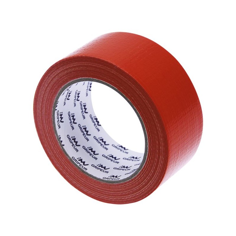 RUBAN ADHÉSIF TOILÉ GRIPEUR - SPÉCIAL FAÇADIER - 48MM X 25M - ORANGE