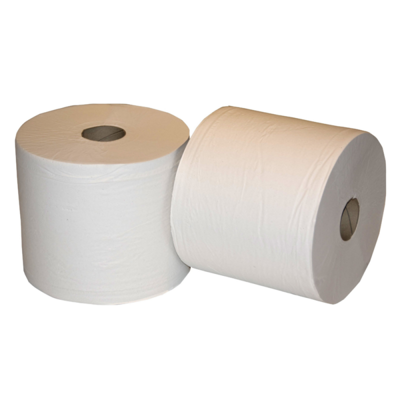 BOBINE ESSUYAGE BLANC OUATE 21.5X25 19 GRS/M²