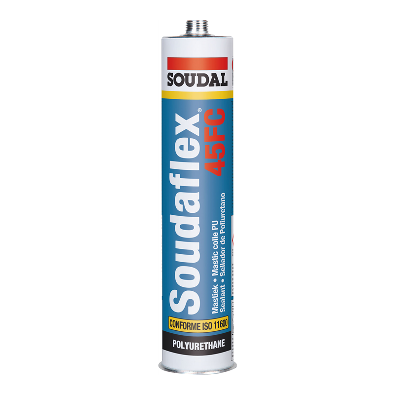 MASTIC COLLE POLYURETHANE SOUDAFLEX 45 FC 300ML GRIS SOUDAL 120665