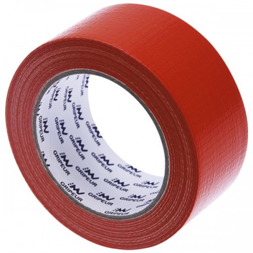 RUBAN ADHÉSIF TOILÉ GRIPEUR - SPÉCIAL FAÇADIER - 48MM X 25M - ORANGE
