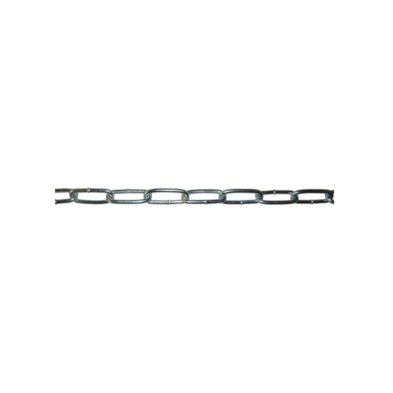 CHAINE ACIER SOUDEE NON EPROUVEE EN CARTON UTILISATION COURANTE Ø2.5 CMU 20KG
