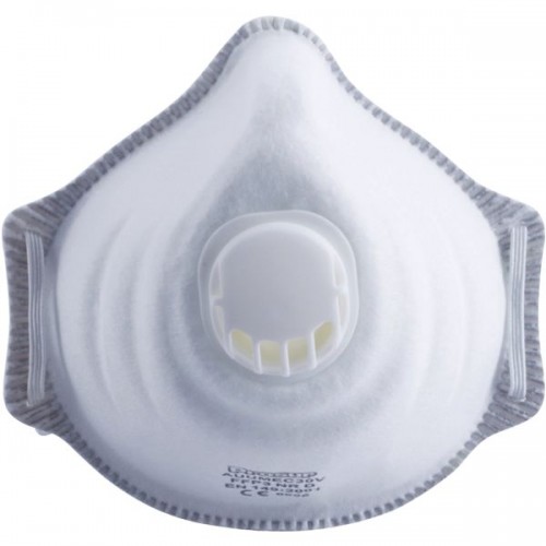 MASQUE JETABLE FFP1 COQUE AVEC SOUPAPE - BOITE DE 10 12961-V