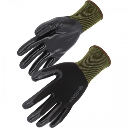 GANT PAUME ENDUITE NITRILE - NYM313NIB09 106542-9 T9 (SACHET DE 10 PAIRES)
