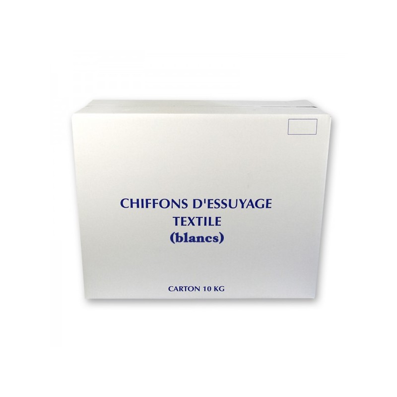 CARTON CHIFFON 10 KG NAPPAGES EXTRA CLAIRS COTON
