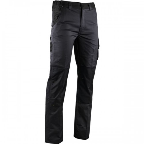 PANTALON STRETCH VULCAIN GRIS/NOIR - TAILLE 42
