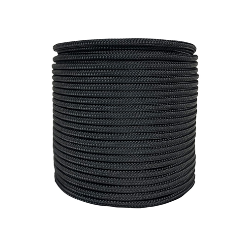 DRISSE NOIRE PP Ø 6MM BOBINE 100M
