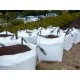 SAC BIG BAG ECO CHANTIER BLANC 1M3 - 91 X 91 X 106 CM - 1500KGS